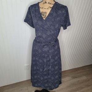 Pact Organic Wrap Dress